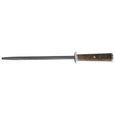 Miyabi 5000mcd67 9-inch Sharpening Steel In Brown;silver