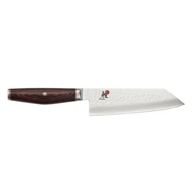 Miyabi 6000mct - Artisan 6.5-inch Bunka Knife In Brown