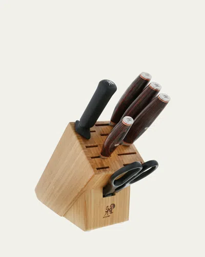 Miyabi Artisan 7-piece Knife Block Set In Stainless Steel