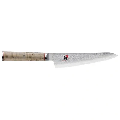 Miyabi Birchwood Sg2 5.5-inch Prep Knife In Brown