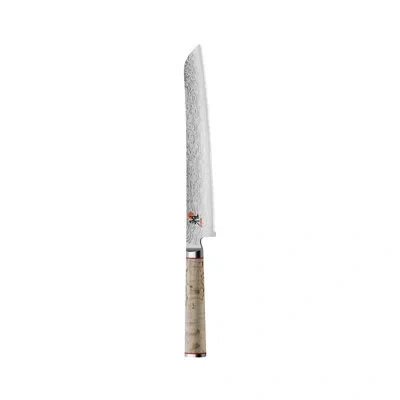 Miyabi Birchwood Sg2 9-inch Bread Knife In Brown