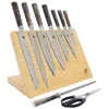 Miyabi Black 5000mcd67 10-pc Knife Block Set In Silver
