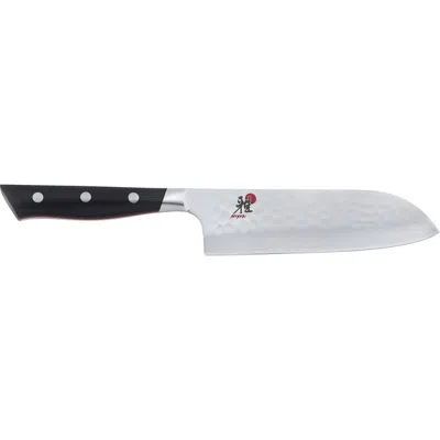 Miyabi Hisho 5.5-inch Santoku Knife In Black