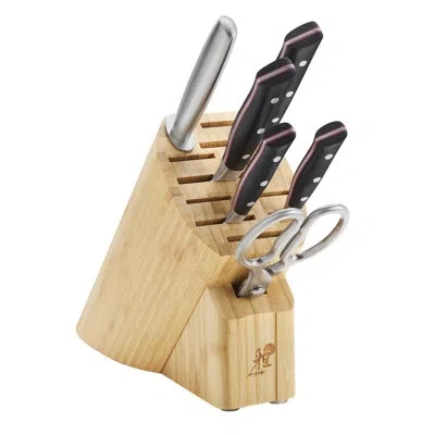 Miyabi Hisho 7-pc Knife Block Set In Black