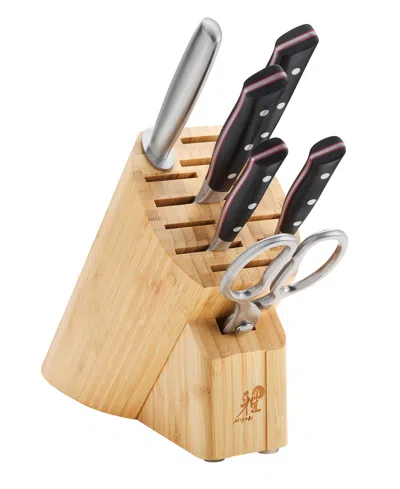 Miyabi Hisho 7-piece Knife Block Set In Black