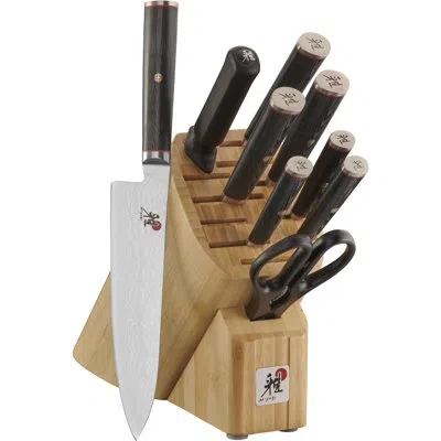 Miyabi Kaizen 10-piece Knife Block Set In Black Matte