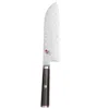 Miyabi Kaizen 5.5 Granton Santoku Hollow Edge In Black
