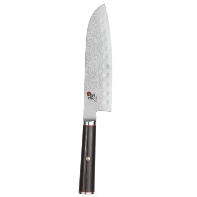Miyabi Kaizen 7 Granton Santoku Hollow Edge In Black
