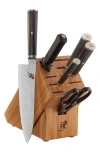 Miyabi Kaizen 7-piece Knife Block Set In Black