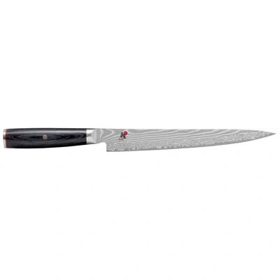 Miyabi Kaizen Ii 9.5-inch Slicing Knife In Black Matte