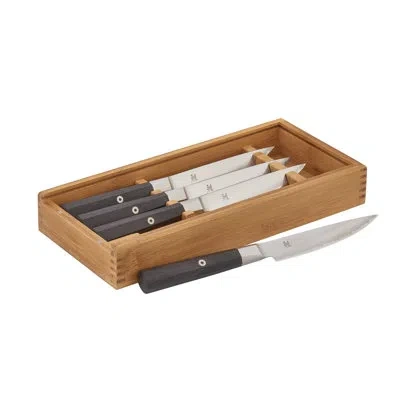 Miyabi Koh 4-piece Steak Knife Set In Black