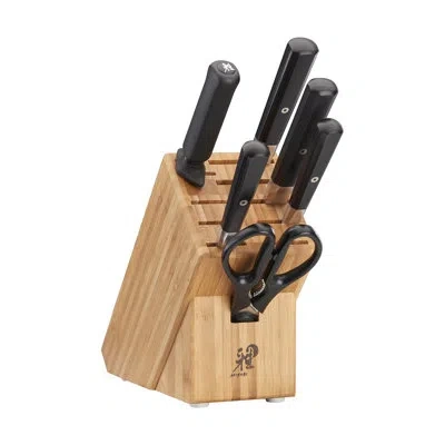 Miyabi Koh 7-piece Knife Block Set In Brown