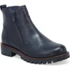 Miz Mooz Alise Block Heel Bootie In Blue