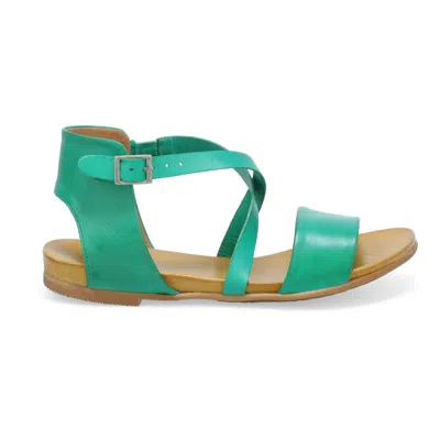 Miz Mooz Aster Buckle Sandal In Green