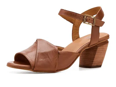 Miz Mooz Attie Heeled Sandals In Brown