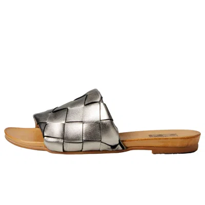 Miz Mooz Augustine Pewter Augustine-090 Women's In Silver