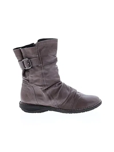 Pre-owned Miz Mooz Boots In Gray