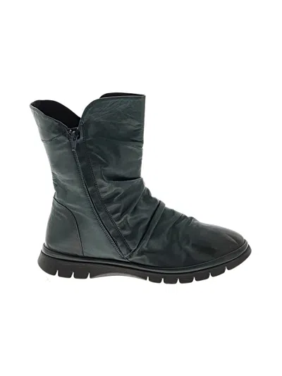 Pre-owned Miz Mooz Boots In Green