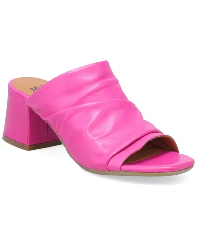Miz Mooz Brienne Leather Sandal In Pink
