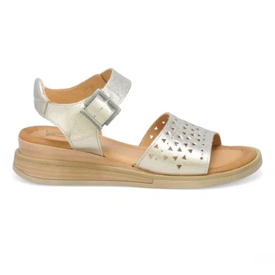 Miz Mooz Cayne Wedges In Silver