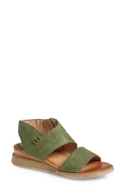 Miz Mooz Cece Slingback Wedge Sandal In Aloe
