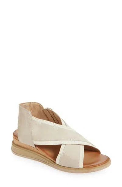 Miz Mooz Claudio Wedge Sandal In Linen