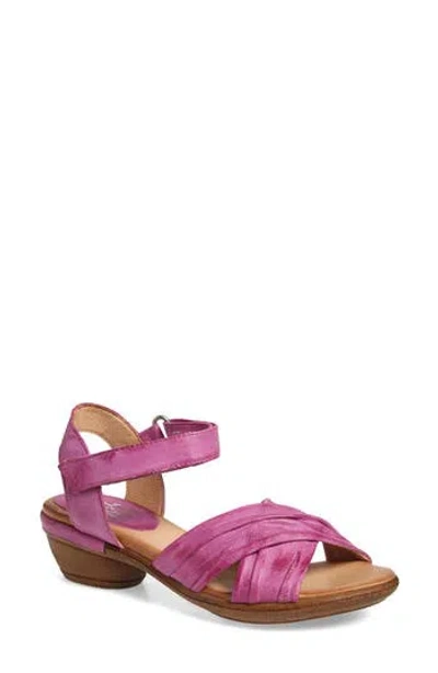 Miz Mooz Colette Sandal In Fuchsia
