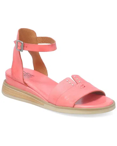 Miz Mooz Collin Leather Sandal In Pink