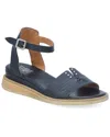 Miz Mooz Collin Leather Sandal In Black