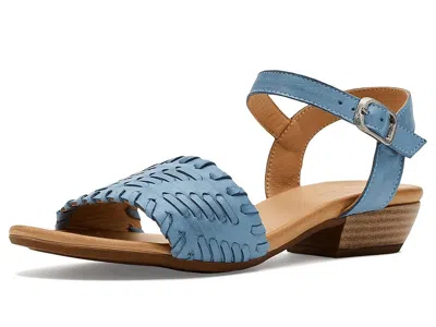 Miz Mooz Cyprus Heeled Sandals In Blue