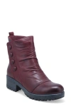 Miz Mooz Dallis Block Heel Bootie In Animal Print
