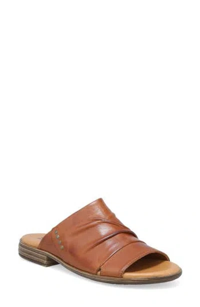 Miz Mooz Dandelion Slide Sandal In Brandy