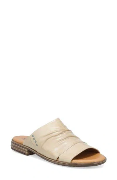Miz Mooz Dandelion Slide Sandal In Cream