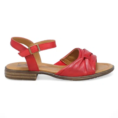 Miz Mooz Dorra Ankle Strap Sandal In Red