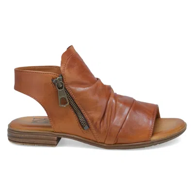 Dylan Leather Sandal In Brown from Miz Mooz