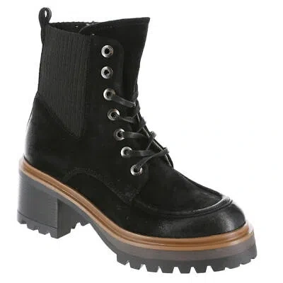 Pre-owned Miz Mooz Elsie Women's Boot In Black