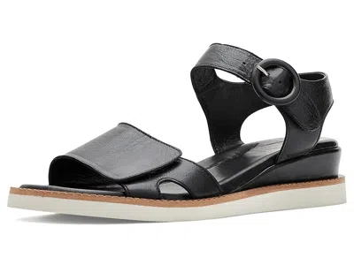 Miz Mooz Eva Wedge Sandals In Black