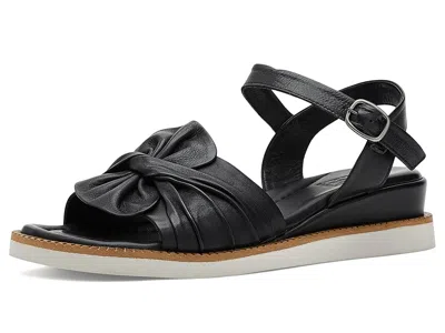 Miz Mooz Ever Wedge Sandals In Black