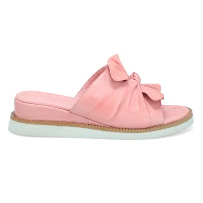 Miz Mooz Evy Wedge Sandal In Pink