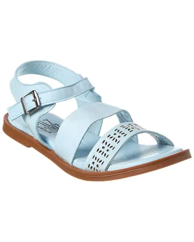 Miz Mooz Fatima Leather Sandal In Blue