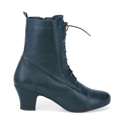 Miz Mooz Flicka Victorian Inspired Pumps In Blue