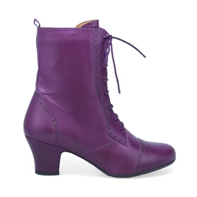 Miz Mooz Flicka Victorian Inspired Pumps In Purple
