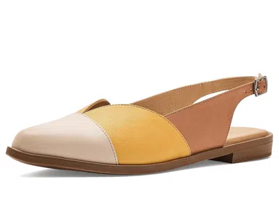 Miz Mooz Florie Sling Back Flats In Brown