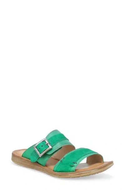 Miz Mooz Florra Slide Sandal In Green