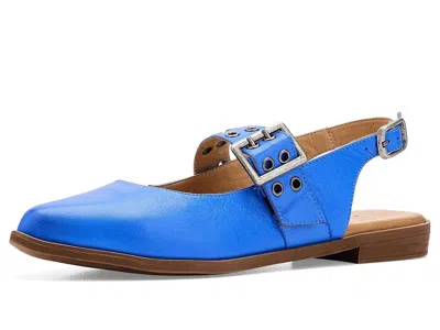 Miz Mooz Freya Sling Back Flats In Blue