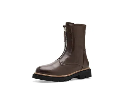 Miz Mooz Gaten Women's Boots Brown: Eu 38 (us Women's 7.5-8) B - Medium, Leather
