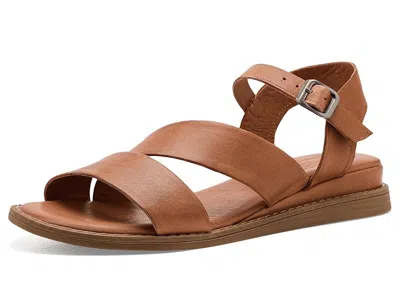 Miz Mooz Harmony Wedge Sandals In Brown