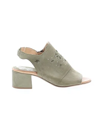 Pre-owned Miz Mooz Heels In Green