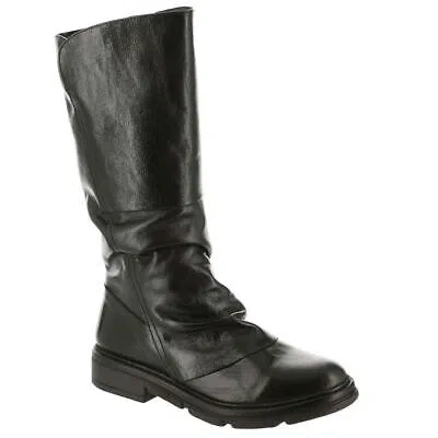Pre-owned Miz Mooz Helin Women's Boot - Black