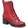 Miz Mooz Jozie Bootie In Red Antique